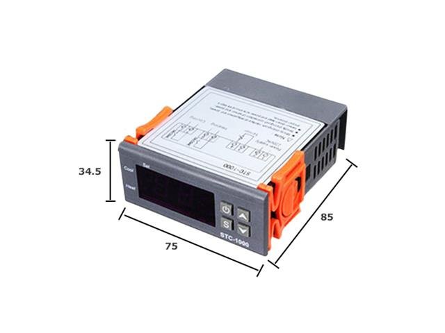 HKD STC - 1000 DIG TEMP CONTR 220V - Environmental Test Equipment - 