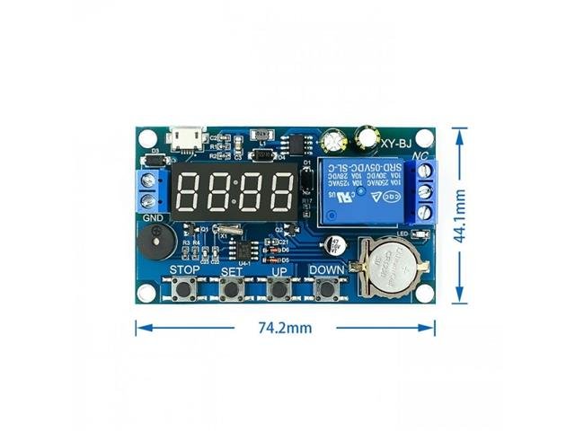 HKD TRIGGE DELAY TIMER 24H 5-30V - Breakout boards / Shields / Modules -