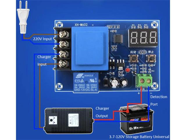 HKD XH - M602 DIGI BATT CONTROL 12 - Power, Battery & Solar - CMU XH - M602 DIGI BATT CONTROL 12