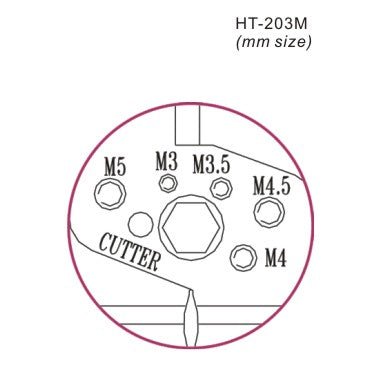 HT203 - Wire Stripping & Cutting Tools -