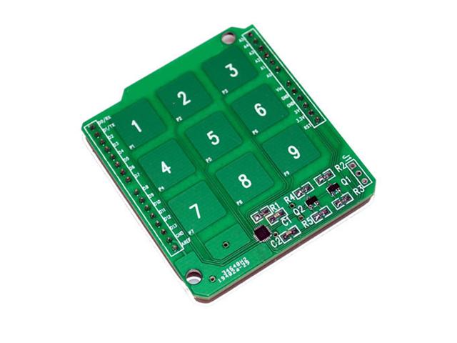 ITE TOUCH SHIELD 9KEY - Breakout boards / Shields / Modules -