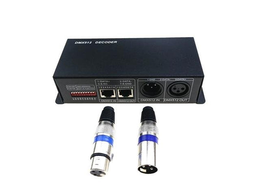 LED DMX512 3CH RGB CONTROLLER - LED Controllers, Dimmers, Drivers, ect - 