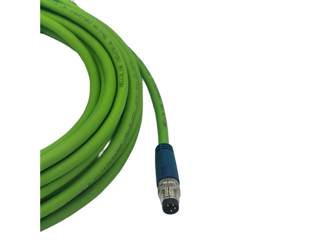 M8 - M04 - T/M04 - T - 10.0 - PUR - ETHERCAT - Actuator/Sensor Cable - 