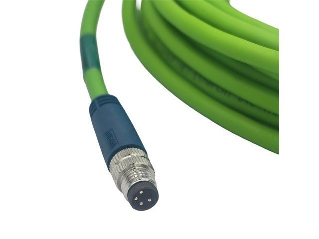 M8 - M04 - T/M04 - T - 3.0 - PUR - ETHERCAT - Actuator/Sensor Cable - 