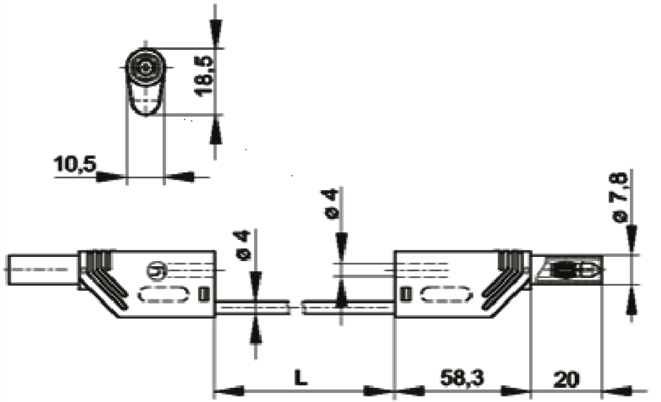 MLS-WS 100/1 RED - Test Leads & Probes - 934095101 4002044184971