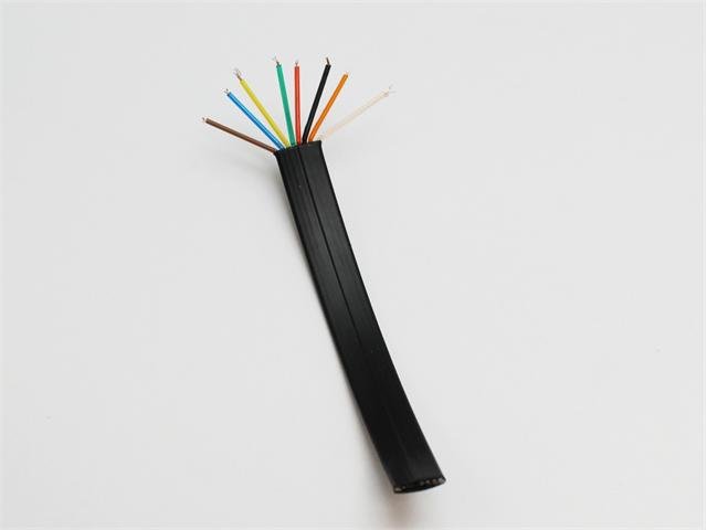 MOD CABLE 8W BLACK - Network & Communication Cable -