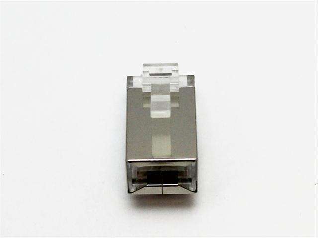 MOD PLUG 8-8USA SHIE CAT6 - Computer Connectors -