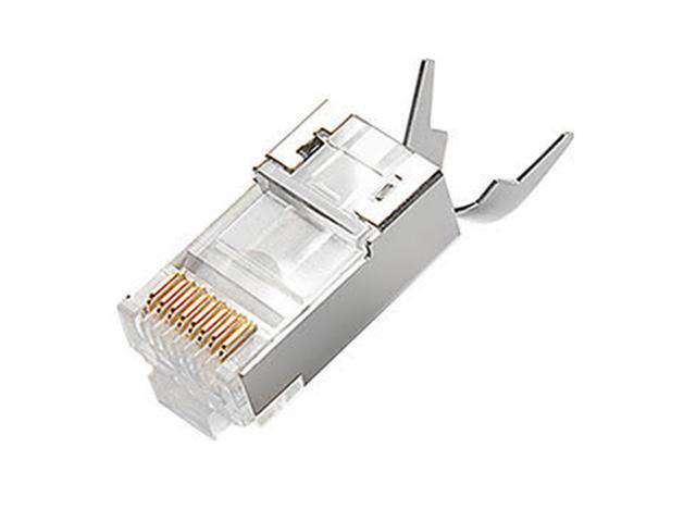 MOD PLUG 8-8USA SHIE CAT7 - Computer Connectors -