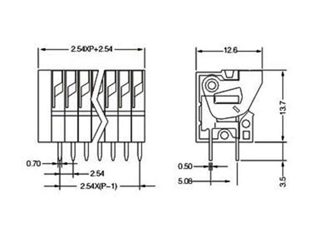 MRT25V - 2E - Terminals - 