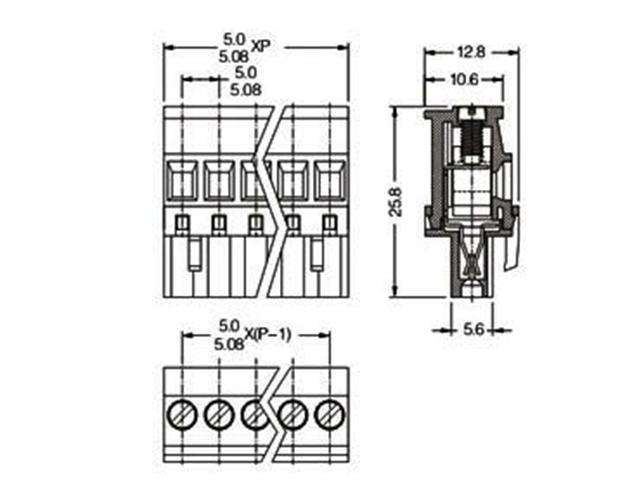 MRT3P5,08-4V01E - Terminals -
