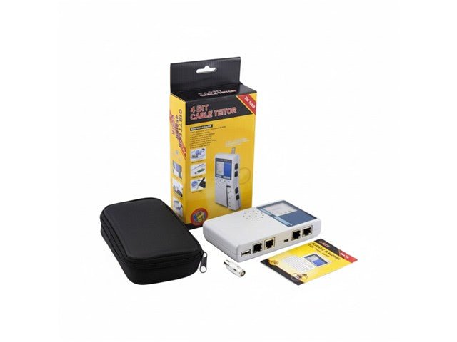 NF - 3468 NETWORK CABLE TESTER4IN1 - LAN/Telecom/Cable Testing - 