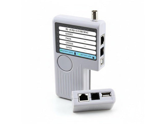NF - 3468 NETWORK CABLE TESTER4IN1 - LAN/Telecom/Cable Testing - 
