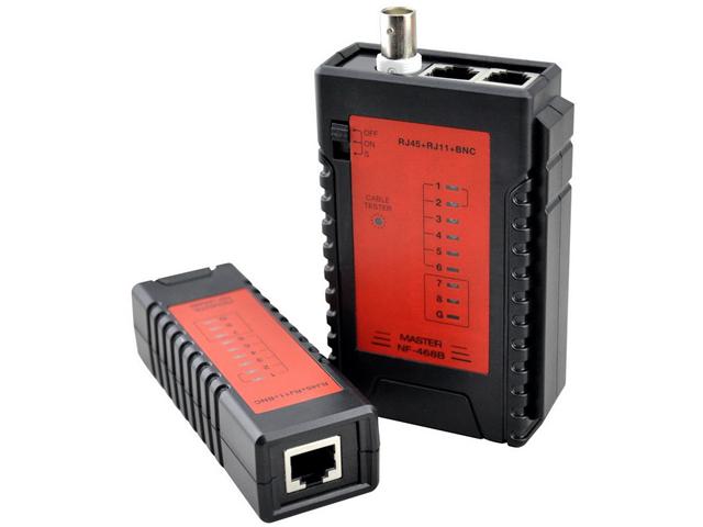 NF-468B NETWORK CABLE TESTER - LAN/Telecom/Cable Testing -
