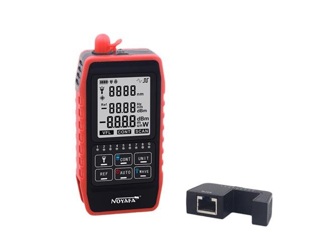 NF-908 MINI OPTICAL POWER METER - LAN/Telecom/Cable Testing -