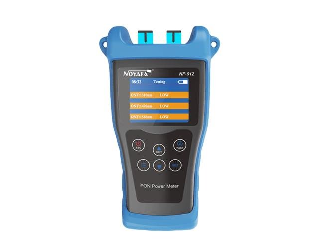 NF-912 PON OPTICAL POWER METER - LAN/Telecom/Cable Testing -