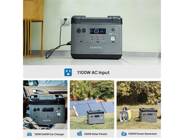 P2001ZA PORTABLE POWER STATION - Power Inverters - 754552392716