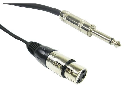 PATCHC 6,3M - 3PXLRS5M - Audio / Video Leads - 