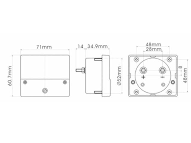 PM1 15VDC - Panel Meters -