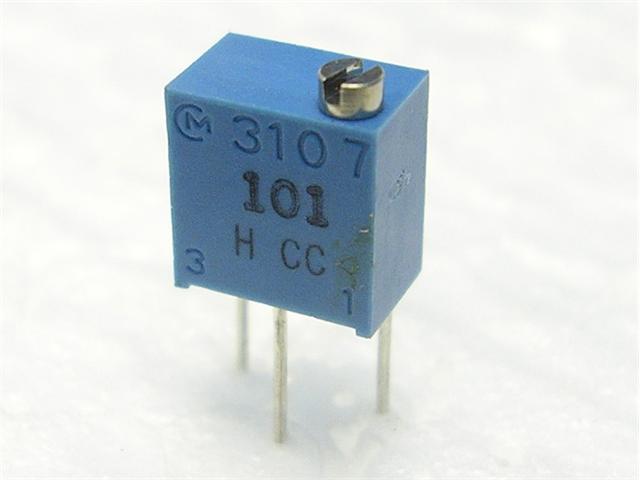 POT3107W - 1 - 1M - Potentiometers, Trimmers & Rheostats - 