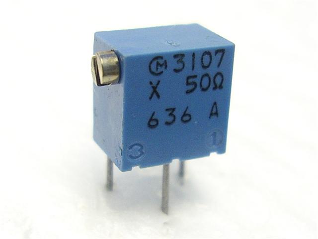 POT3107X - 1 - 1K - Potentiometers, Trimmers & Rheostats - 