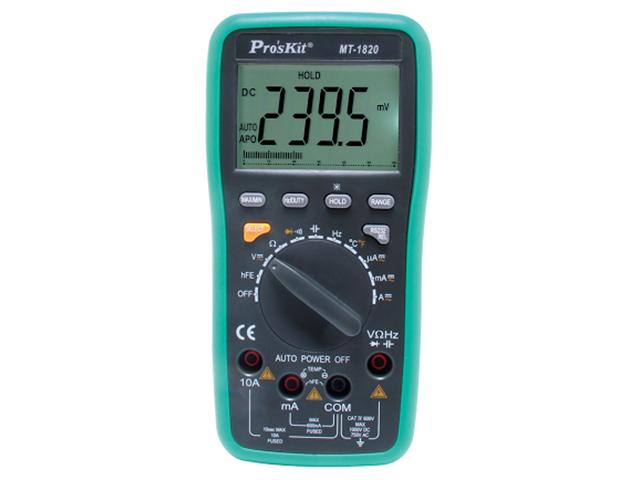 PRK MT-1820 - Multimeters & Voltmeters - 4710810400902
