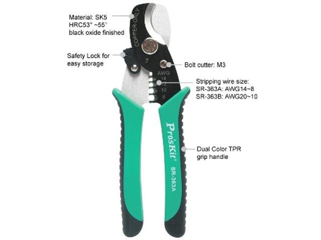 PRK SR-363A - Wire Stripping & Cutting Tools -