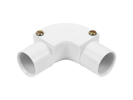PVC INSPECTION ELBOW 20MM - Cable Fasteners & Fixings -