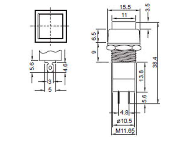 R18-23B BLACK - Switches -