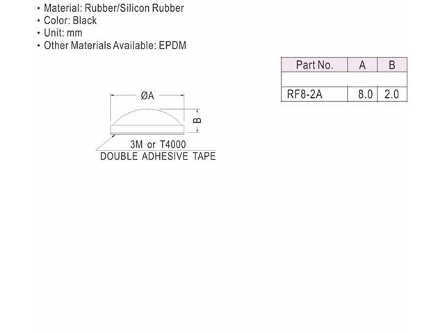 RF8-2A - Fasteners Hardware -