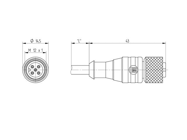 RKT5-56/10M - Actuator/Sensor Cable -