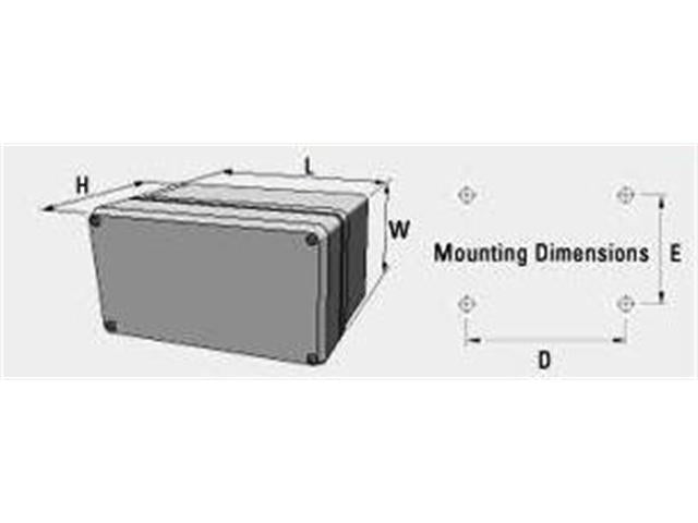 ROLEC EKF081 - Metal Enclosures -
