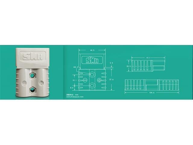 SB120-ECN BU - Power Connectors -