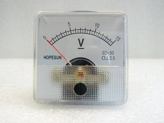 SD50 15VDC - Panel Meters -