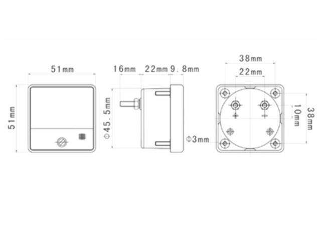 SD50 1ADC - Panel Meters -