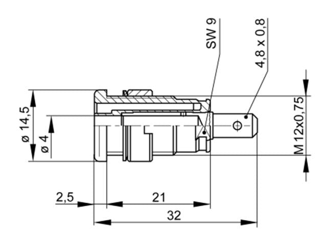 SEB2610-F4,8 BK - Test Plugs & Sockets -