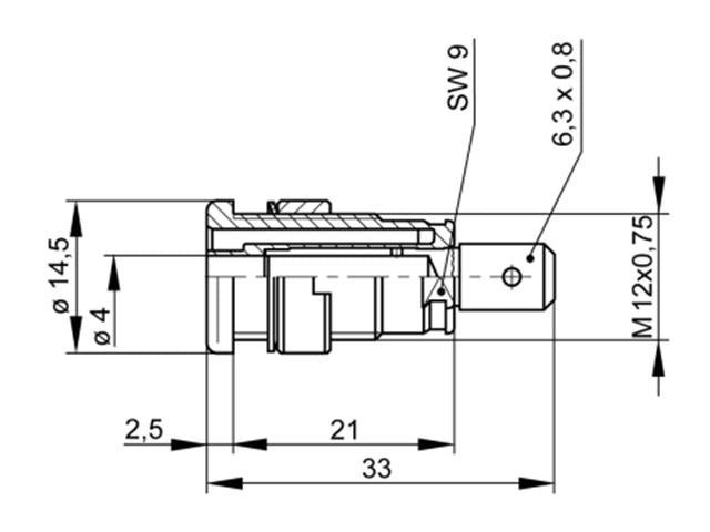 SEB2620-F6,3 YL - Test Plugs & Sockets -