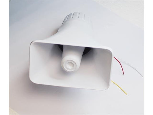 SIREN 12V 40W - WHITE - Alarms & Accessories -