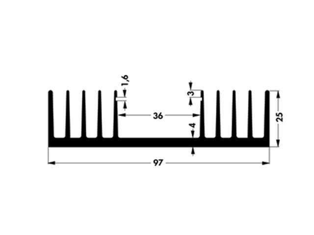 SK04-50SA - Heatsinks -