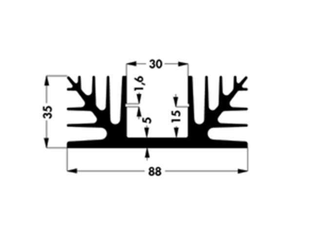 SK08-100SA - Heatsinks -