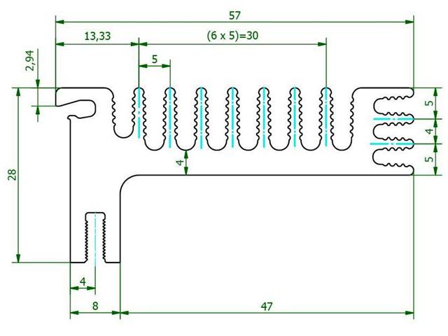 SK483-37,5SA - Heatsinks -