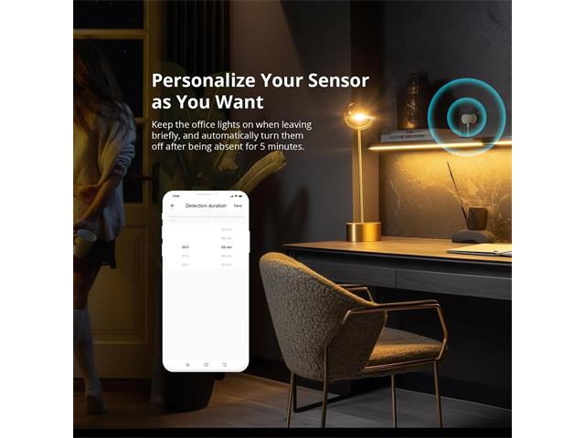 SONOFF SNZB - 06P PRESENCE SENSOR - Home Automation - 6920075741858