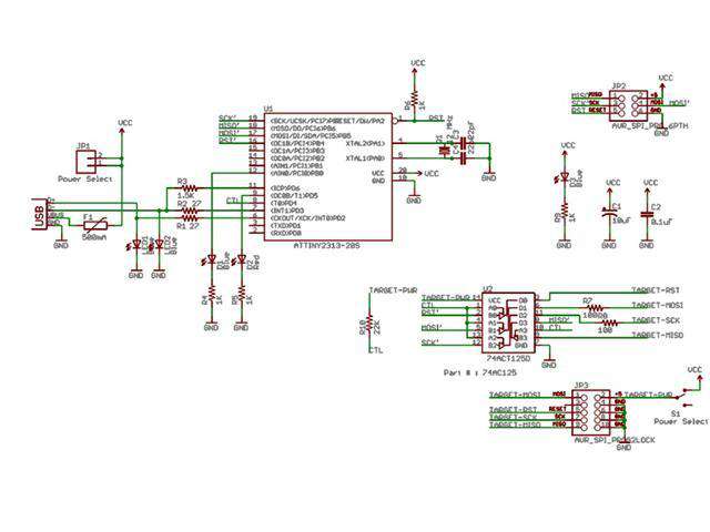 SPF AVR ISP SHIELD (PROGRAMMER) - IoT Kits -