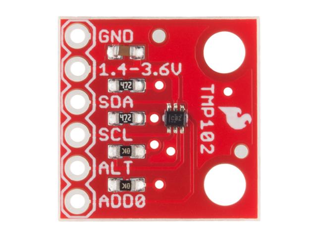 SPF TMP102 DIG TEMP SENSOR B/OUT - Breakout boards / Shields / Modules -