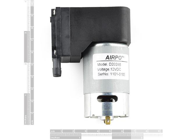 SPF VACUUM PUMP 12V 16IN HG - Motors, Motor Drivers & Controllers -