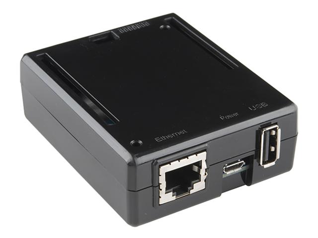 SPF YUN ENCLOSURE BLACK - Internet of thingsÂ (IoT) Enclosures -