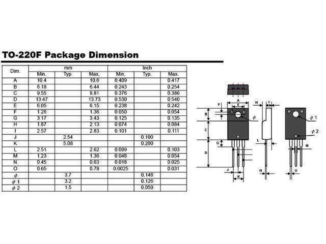 STF20A60 - Thyristors -