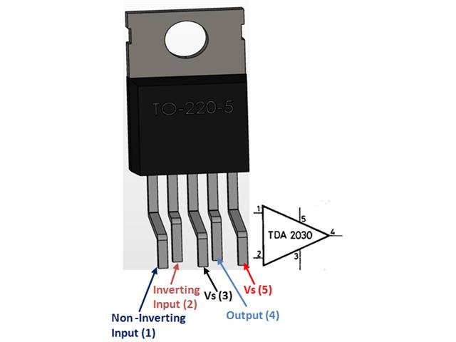 TDA2030A - Amplifier ICs - 