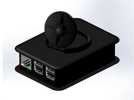 TEKO RASPBERRY PI3 B ENC/CAM BLK - Internet of things (IoT) Enclosures -