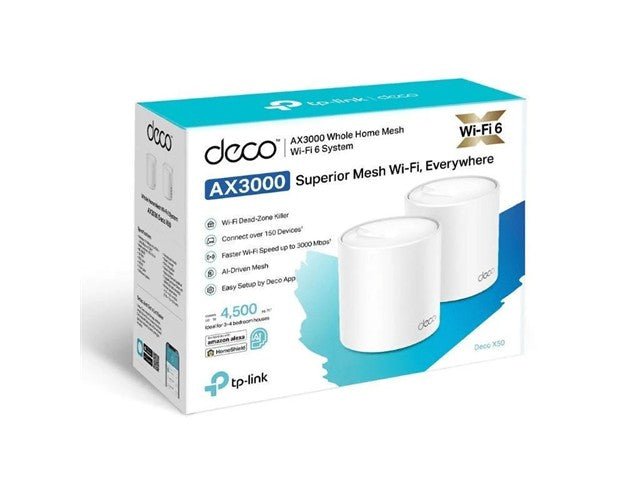 TP - LINK DECOX50 - 2PACK - Wifi Routers Dongles & Accessories - 4897098687079
