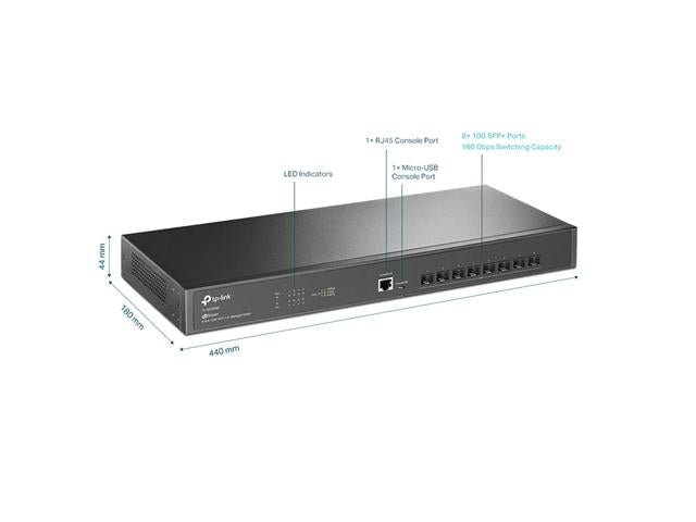 TP - LINK SX3008F - Network Hubs & Switches - 6935364006457